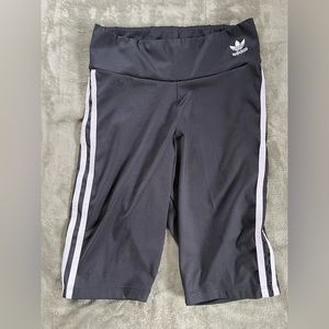 Women’s adidas biker shorts size S black/white